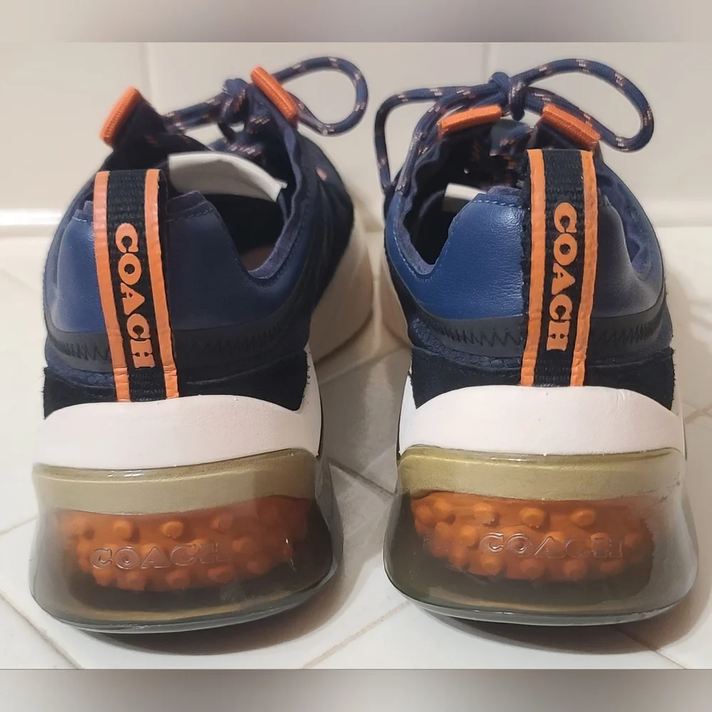 Coach Citysole Runner  Sneakers Admiral Clementine  Men's Size 9D - Picture 6 of 7